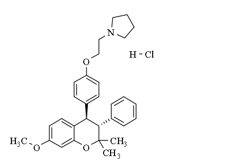 Ormeloxifene hydrochloride
